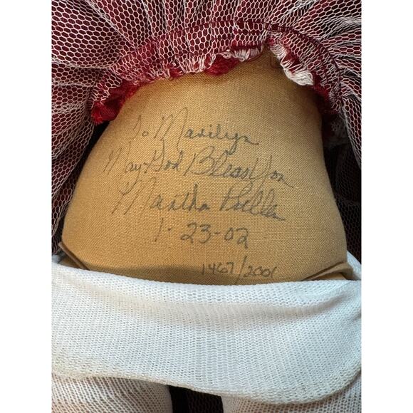 Gotz Martha Pullen's Dress Me Doll MARTHA Red Hair SIGNED - Picture 8 of 9